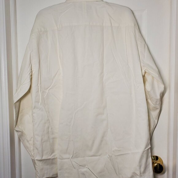 Nordstrom Classic 2 X 2 Pinpoint Men's Dress Shirt 100% Cotton 16.5 - 36 - Picture 6 of 9